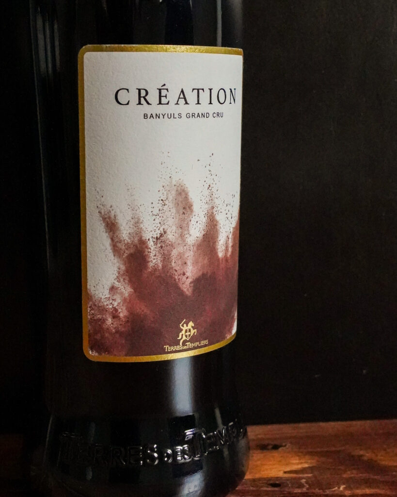 creation banyuls grand cru etiquette